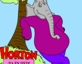 Desenho Horton pintado por maria  eduarda