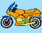 Desenho Motocicleta pintado por hercules