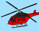Desenho Helicoptero  pintado por joão  vitor
