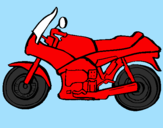 Desenho Motocicleta pintado por Jorge