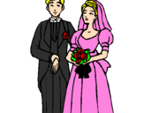 Desenho Marido e esposa III pintado por beatriz