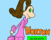Desenho Horton - Sally O'Maley pintado por danilo