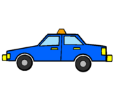 Desenho Taxi pintado por lucas galvao