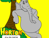 Desenho Horton pintado por clarinha****