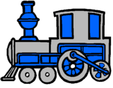 Desenho Comboio pintado por cezar