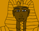 Desenho Tutankamon pintado por BINTOU