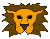 Desenho Leão pintado por MATHEUS