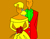 Desenho Marido e esposa II pintado por leonardo