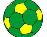 Desenho Bola de futebol II pintado por Davi