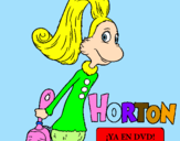 Desenho Horton - Sally O'Maley pintado por evellin