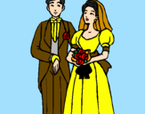 Desenho Marido e esposa III pintado por jéssica