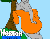 Desenho Horton pintado por pedro henrique brum