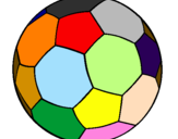 Desenho Bola de futebol II pintado por vinicius