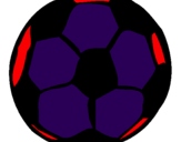 Desenho Bola de futebol pintado por alejandro