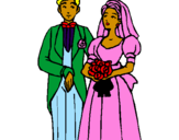 Desenho Marido e esposa III pintado por ELIAN