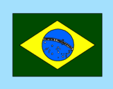 Desenho Brasil pintado por gabriel