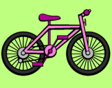 Desenho Bicicleta pintado por Lauren