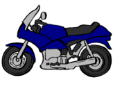 Desenho Motocicleta pintado por vanyy