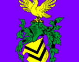 Desenho Escudo de armas e águia pintado por EDU OI