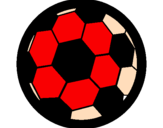 Desenho Bola de futebol III pintado por rafael