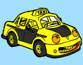 Desenho Herbie Taxista pintado por messias
