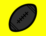 Desenho Bola de futebol americano II pintado por isabella