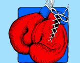 Desenho Luvas de boxe pintado por fabio vitor