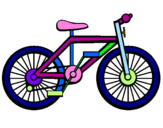 Desenho Bicicleta pintado por luisa