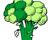 Desenho Brócolos pintado por FELIPE