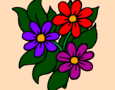 Desenho Florzitas pintado por Tchuca