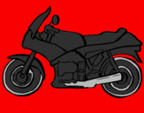 Desenho Motocicleta pintado por João Pedro