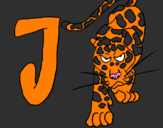 Desenho Jaguar pintado por juh jaguar