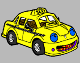 Desenho Herbie Taxista pintado por vitor