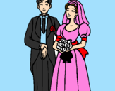 Desenho Marido e esposa III pintado por clercia