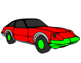 Desenho Carro desportivo pintado por x.r