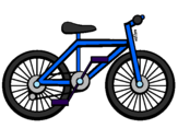 Desenho Bicicleta pintado por A