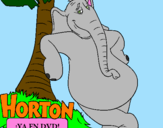 Desenho Horton pintado por deborah
