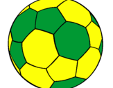 Desenho Bola de futebol II pintado por keila