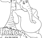 Desenho Horton pintado por FERNANDA