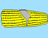 Desenho Espiga de milho  pintado por Gabriel Rodrigues