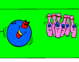 Desenho Bola de bowling pintado por CAROLINA