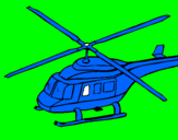 Desenho Helicoptero  pintado por arthur
