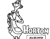 Desenho Horton - Prefeito pintado por ARTHUR