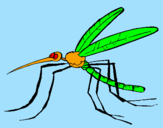 Desenho Mosquito pintado por Bruno
