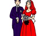 Desenho Marido e esposa III pintado por carol