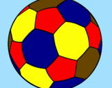 Desenho Bola de futebol II pintado por joão vitor 