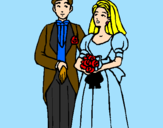 Desenho Marido e esposa III pintado por DEBORA