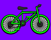 Desenho Bicicleta pintado por Juliana