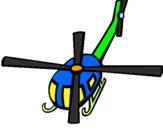 Desenho Helicoptero V pintado por victor rafael