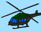 Desenho Helicoptero  pintado por rerisson